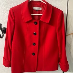 Tahari Red Statement Jacket !